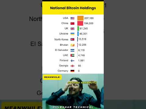 Which Countries Hold the Most Bitcoin? The List Will Shock You! 🌍💰