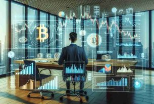 A high-resolution photo realism style image depicting a detailed analysis of Bitcoin's sell-off trends. The picture contains a set of bar graphs, line graphs, charts, and numerical data being observed and analyzed by an unrecognizable, professional financial analyst. Certain parts of the diagrams are highlighted with bright colors to denote a particular observation or trend. In the background, there is a generic office scenery having a wooden desk and a large panoramic window with a cityscape view. All elements are factually accurate and provide an in-depth overview of Bitcoin's sell-off trends. Please note that no specific person, such as Willy Woo, is being depicted in this scene.