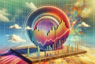 A high-definition, realistic illustration depicting the concept of 'recovery after price adjustment' through the representation of an abstract chart. The chart showcases an initial downward trend, representing the 'price adjustment', which is followed by an upward trend, symbolizing 'recovery'. The environment around the chart is vibrant, embodying the potential for growth and recovery. The chart itself is designed with multiple colors to enhance the visual appeal.