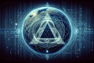 Visual representation of a blockchain themed alliance. Picture a globe that represents Worldcoin, intricately intertwined with a symbol like an ancient alchemical sign, standing for Alchemy. Both entities are seen merging or intersecting in the center, symbolizing their partnership. On the backdrop, subtle binary code or block chain pattern may overlay, indicating the tech nature of their collaboration. Ancillary details could include digits flowing through the design, permutation of cryptographic hashes, and digital data streams. High-definition and realistic imagery are necessary.