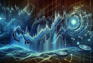 Detailed representation of Chainlink's market conditions hinting at a potential rebound in a high-quality, realistic style. The image should show various graph fluctuations, representating the volatility of the cryptocurrency market and thereby indicating a probable reversal trend. This should invoke hopefulness, resilience, and a sense of anticipation towards the potential upswing.