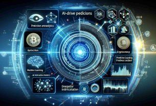 A high-definition image representing the cutting-edge concept of AI-driven predictions in cryptocurrency, specifically focused on the PancakeSwap platform. Show a futuristic digital interface with various indicators, charts and graphs demonstrating predictive analytics. Integrate cryptocurrency symbols, codes, and icons, including a pancake to represent PancakeSwap. Ensure to incorporate machine learning or AI symbols to depict the AI-driven aspect. The overall design should convey a sense of leading-edge technology, potential, and accuracy in crypto trading.