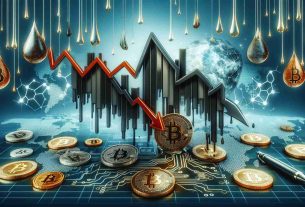 Create a realistic high definition image depicting the cooling of investor sentiment as represented by Bitcoin outflow dominating the cryptocurrency markets. Include visual elements such as graphs showing a downward trend in Bitcoin investment and symbols or icons of Bitcoin being overshadowed by other cryptocurrencies.