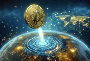 Realistic HD illustration of a significant development in the world of cryptocurrency, involving the integration of one popular digital currency, portrayed as a golden coin embossed with a 'T' symbol, into another digital currency ecosystem, symbolized by a network web expanding in space.