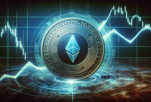 A realistic high-definition depiction of the conceptual representation of Solana's price dips amid shifts in the cryptocurrency market. The image features a virtual coin with the Solana logo at the forefront, with a fluctuating line chart in the background indicating the price dips. The surrounding environment suggests a sense of change and shift, perhaps through abstract forms or changing shades of color.