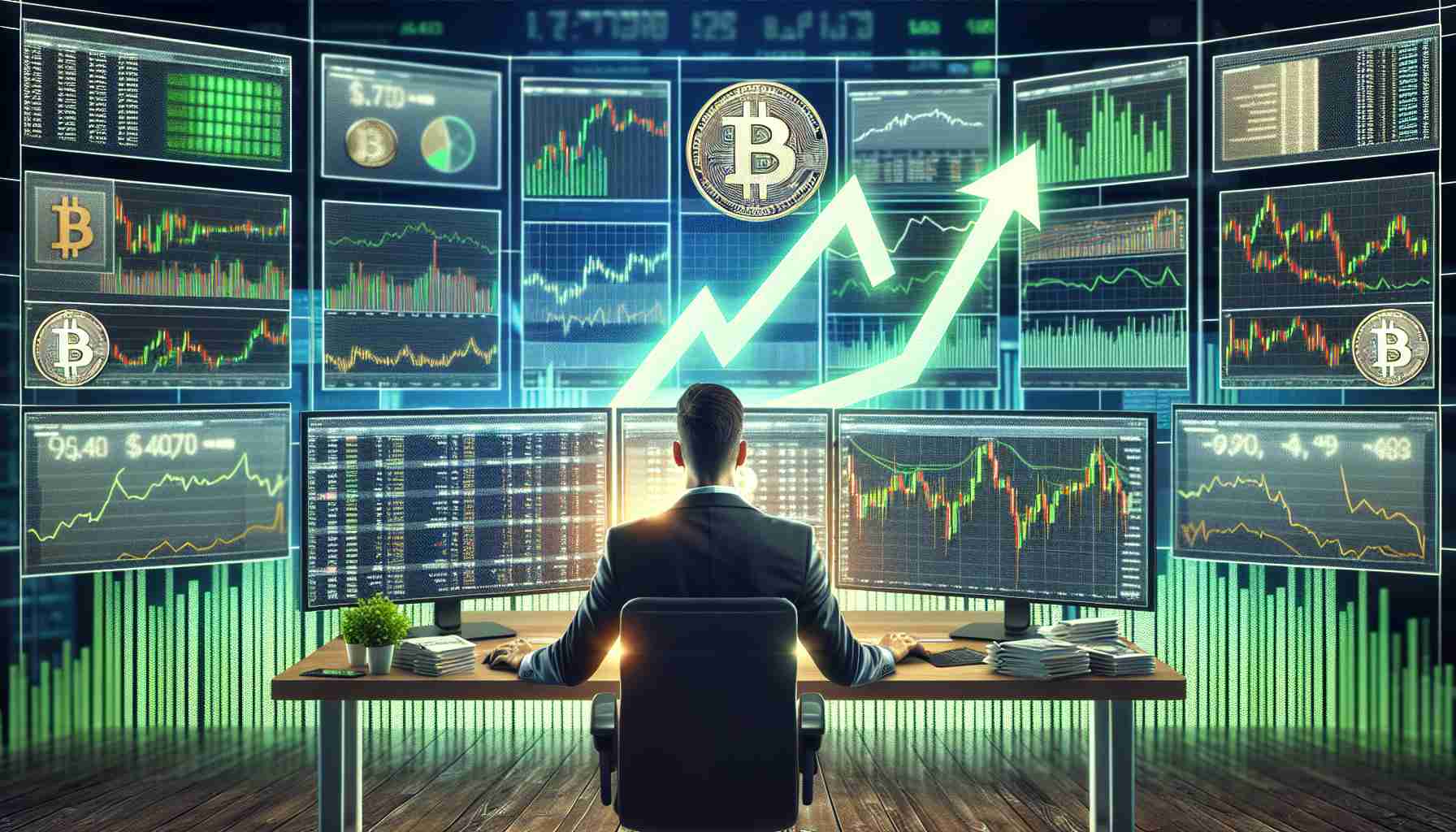 A realistic high-definition image depicting a positive outlook on the recent correction in the price of Bitcoin as interpreted by a market analyst. The scene includes many financial graphs showing the past, present, and predicted future of Bitcoin's value, with green arrows indicating upward trends. The analyst might be shown as a confident individual, cautiously optimistic about the market dynamics, surrounded by computer screens displaying different types of charts and graphs. The atmosphere of the image is positive and hopeful, representing the optimistic perspective of the analyst.