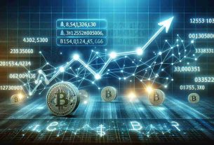 A realistic high-definition image depicting the surge in Bitcoin network activity. The key elements in the image should be a network design that symbolizes digital connections, perhaps with nodes or dots connected by lines. In the backdrop, there should be an upward trending graph indicating growth. Also, include the image of multiple digital addresses being created simultaneously, which could appear as alphanumeric sequences or QR codes. To further emphasize the concept of surge, you can incorporate arrows or other movement indicators that suggest rapid upward motion.