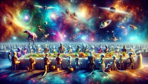 The Intergalactic Feast: A Cosmic Celebration Unleashed