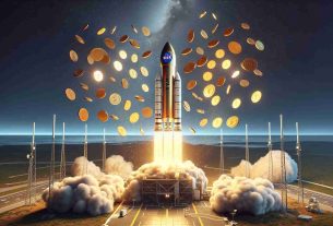 Realistic high-definition image of a conceptual representation of NASA's potential being boosted with adequate funding. Visualize this as a metaphorical image of a robust, shiny rocket ship labeled 'NASA' at the launch pad, showered with golden coins symbolizing funds. The sky is clear, symbolizing optimal conditions for exploration. The rocket is pointed towards a starry night sky, illustrating the exploration and discovery that the increased funding could facilitate.